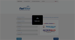 Desktop Screenshot of fast-ticket.eu