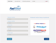 Tablet Screenshot of fast-ticket.eu